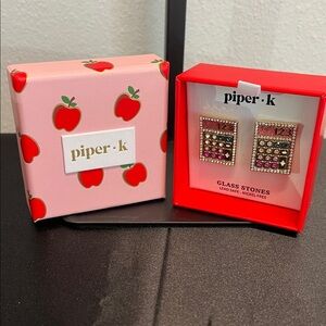 Piper K | Whimsy Calculator Earrings 🍎